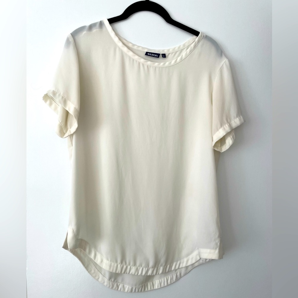 Tildon White Blouse (S)